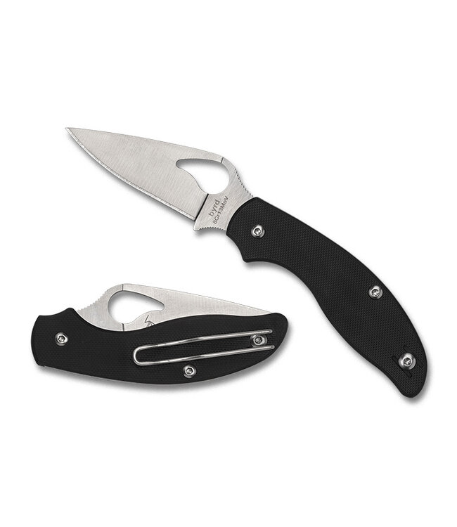 Byrd Tern - BY23GP - Black G10 Plainedge