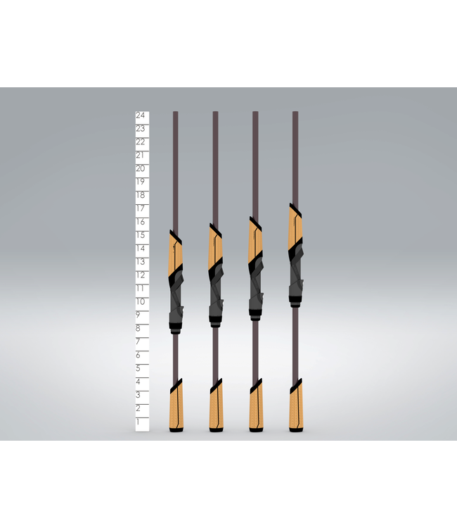 St. Croix Mojo Bass Trigon Spinning Rods