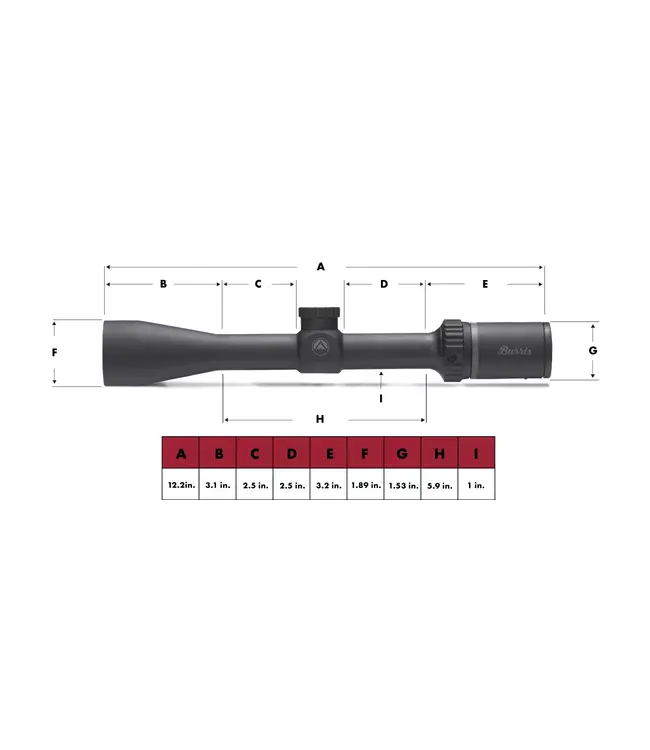 Burris FULLFIELD E1 3-9X40MM BPLEX SHOTGUN RFP 1