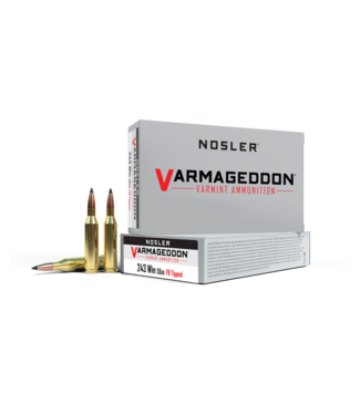 Nosler Nosler VA  .243 WIN 55 GRAIN Varmageddon FBT 20Rds