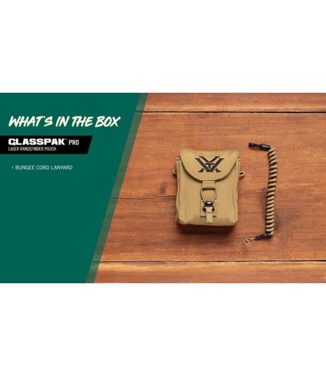 Vortex GlassPak Pro Laser Rangefinder Pouch - Tan