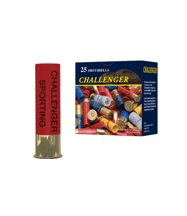 Challenger Game & Sporting High Brass 28GA 2-3/4" 3/4OZ #4 25rds