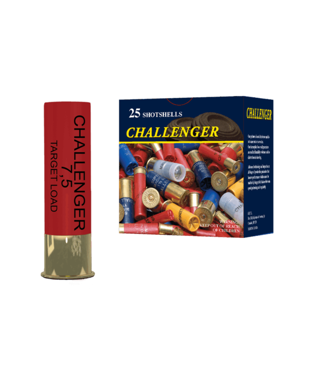 Challenger Target Load 28GA 2-3/4" 3/4OZ #8 25Rds