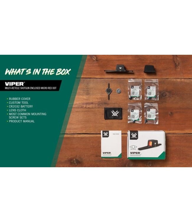 Vortex Viper SG Enclosed Red Multi Reticle