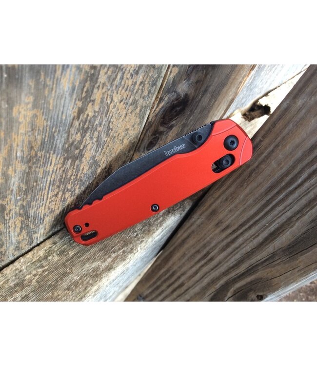 KERSHAW BEL AIR ALUM RED/MAGNACUT BW - KE-6105RDBW