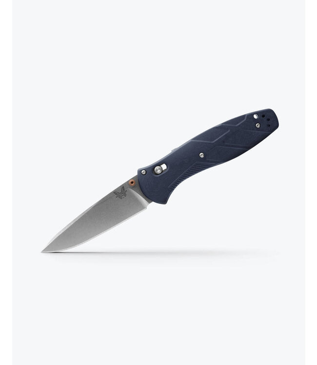 Benchmade - Barrage, AXA, Blue Canyon, Drop-point