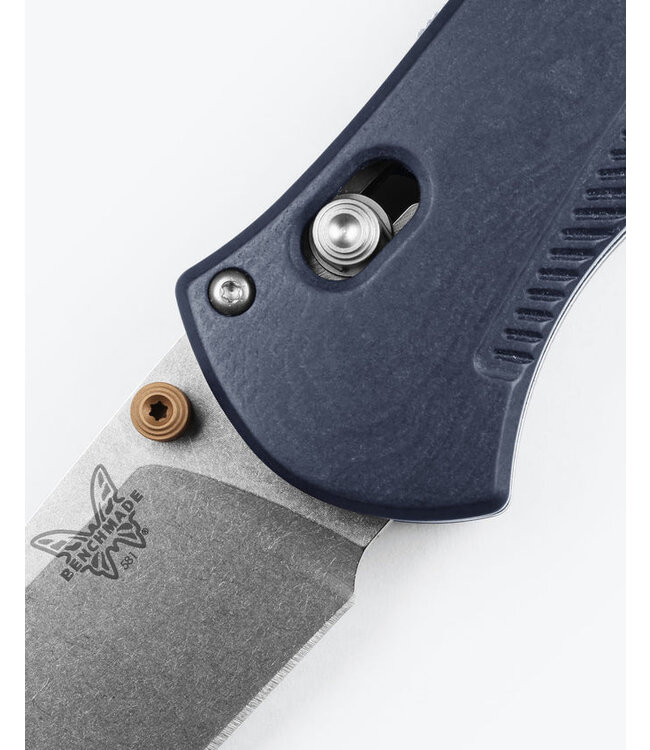 Benchmade - Barrage, AXA, Blue Canyon, Drop-point