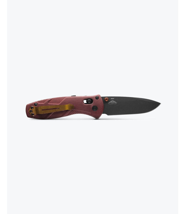 Benchmade - Mini Barrage, AXA, Redstone. Drop-point