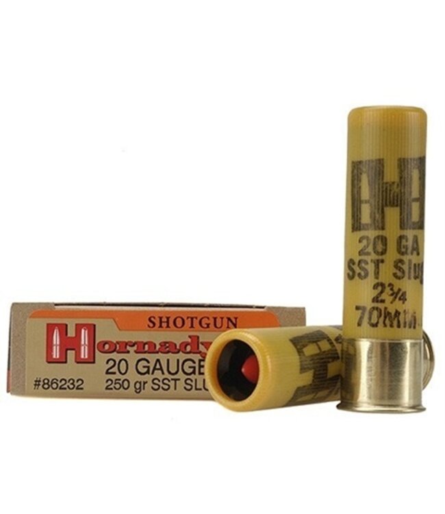 Hornady Shotgun Sabot Slugs 20Ga 2-3/4" 250gr. SST Slug 5rds