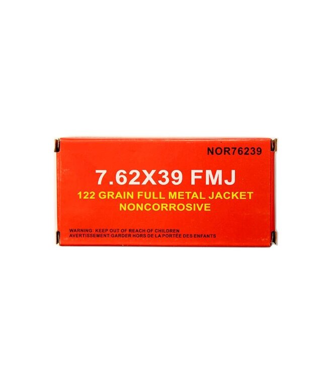 Norinco NC 7.62x39MM 122 GRAIN FMJ 20Rds