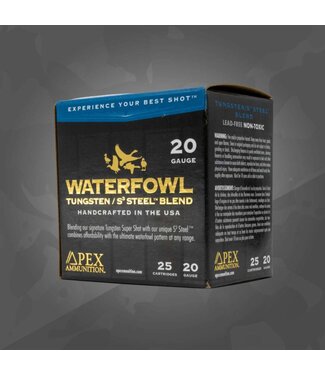 Apex Ammunition Apex Ammo 20Ga 3" TSS/S3 Steel Blend - 250rds/flat