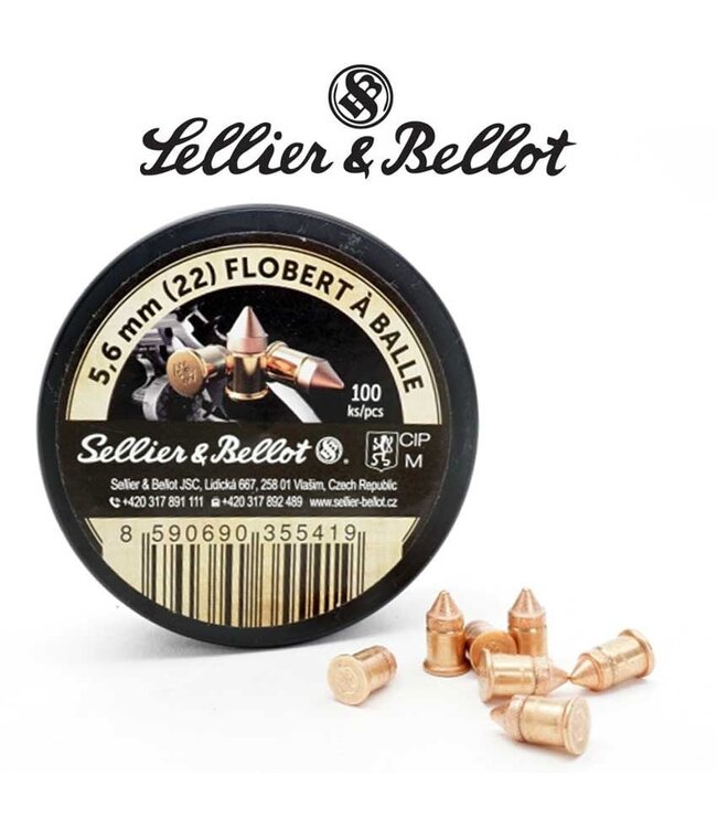 S&B .22 cal Flobert CB 100rds