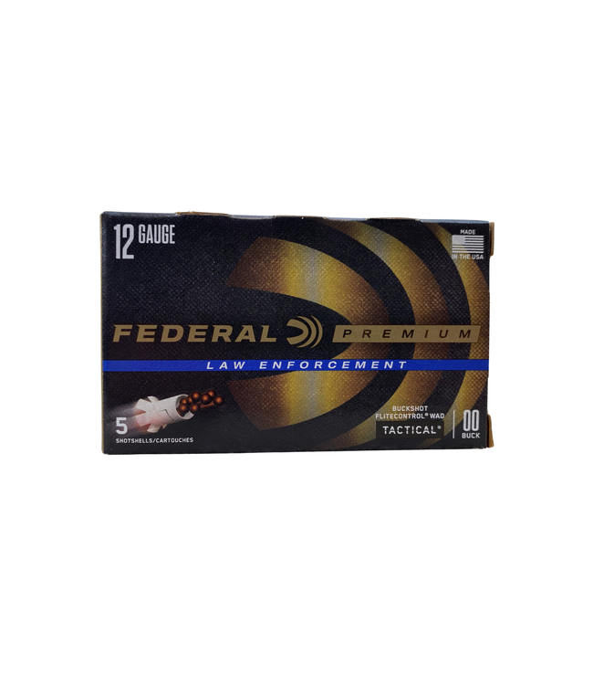 Federal Premium LE 12 Ga Low Recoil 2-3/4" 00 Buck 9 Pellets