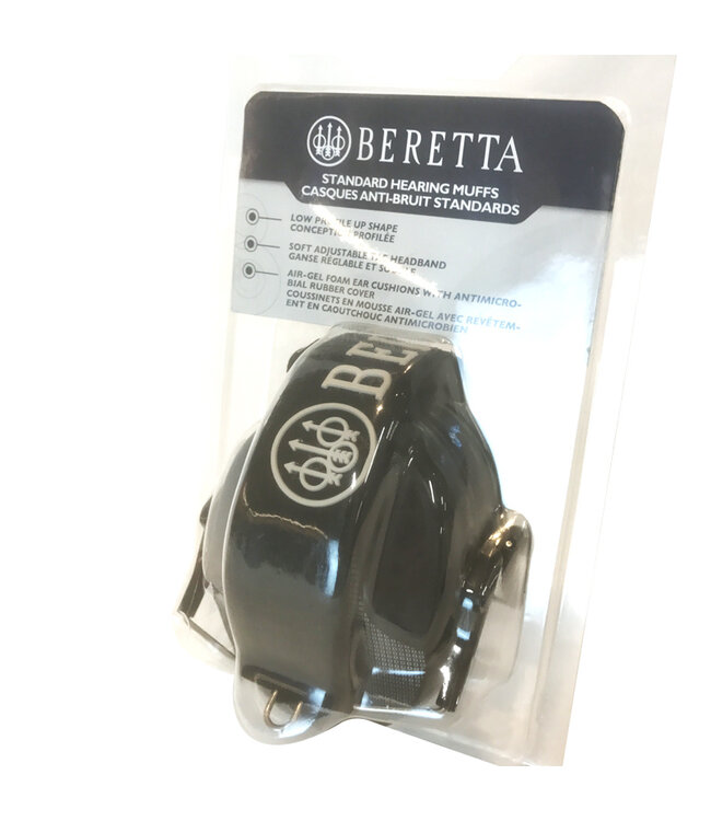 BERETTA STD EARMUFF BLK
