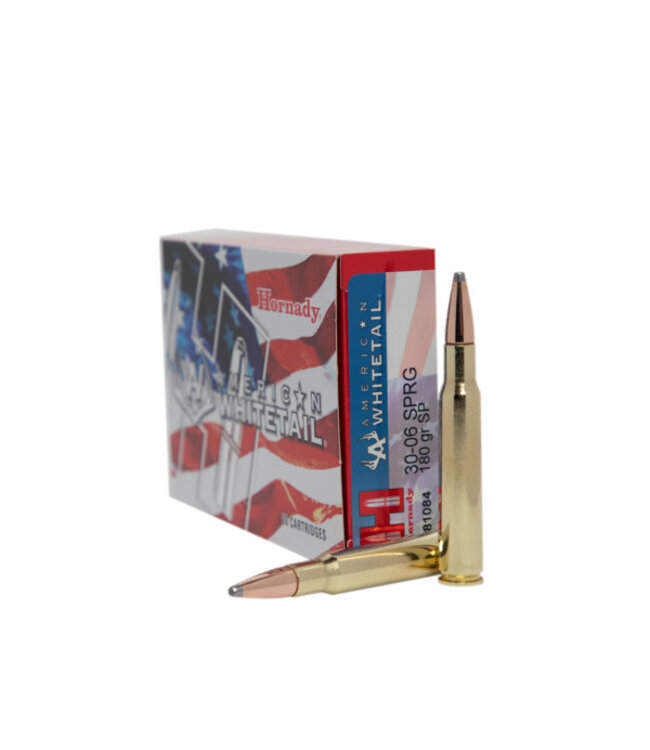 Hornady American Whitetail .30-06SPRG 180gr. SP, 20rds