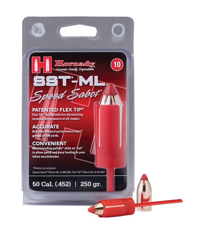 Hornady 50 Cal SST-ML Speed Sabot 250gr. 10 per box