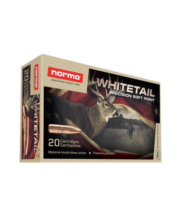 Norma Whitetail 270 WIN, 130gr. SP, 20 Rds