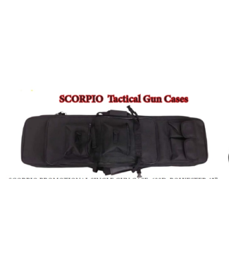 Scorpio Single Gun Case 600D Poly, 42" Black