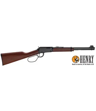 Henry Henry H001L Lever-Action Carbine Rimfire Rifle, Large Loop, 16.125" Blued Barrel, .22LR