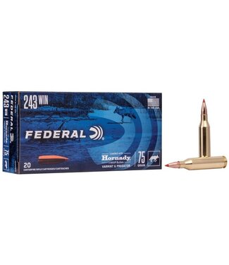 Federal Federal Power-Shok .243 WIN 75 GRAIN V-Max 20Rds