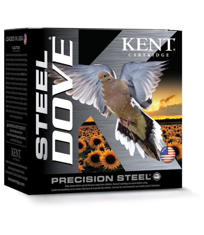 Kent Steel Dove 20 Gauge Steel Shotshells 2-3/4" 7/8 oz. #6 (10 Box Flat)