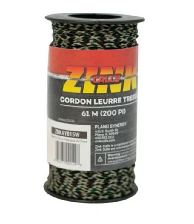 ZINK - BRAIDED DECOY CORD 200FT.