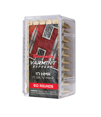 Hornady Hornady Varmint Express .17 HMR, 17gr. V-Max, 50rds