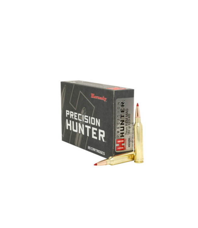 Hornady Precision Hunter 7mm Rem Mag, 162gr. ELD-X 20rds