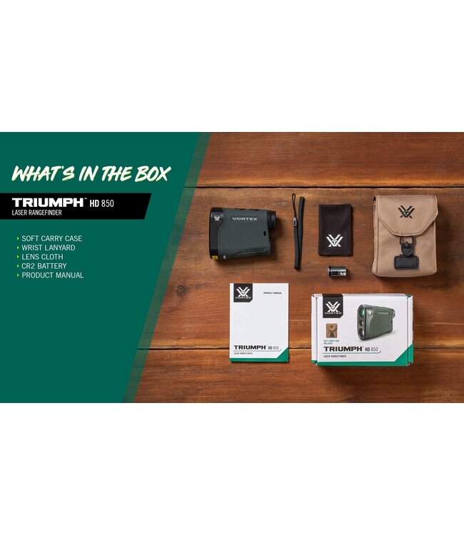 Vortex - Triumph HD 850 Laser Rangefinder