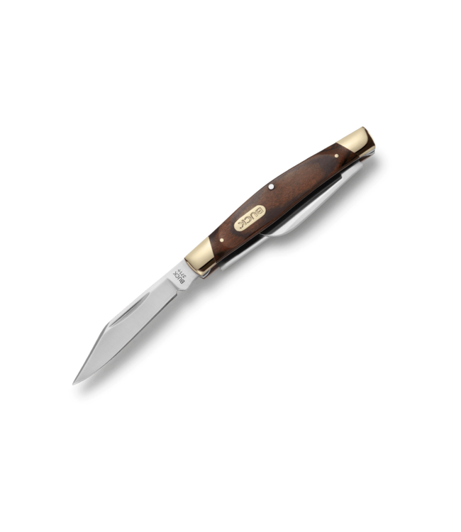 Buck Knives - 371 Stockman Folding Blade Pocket Knife - Wood Handle