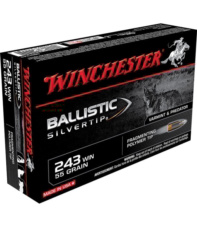 Winchester Winchester Ballistic Silvertip - .243WIN 55Gr. - 20rds