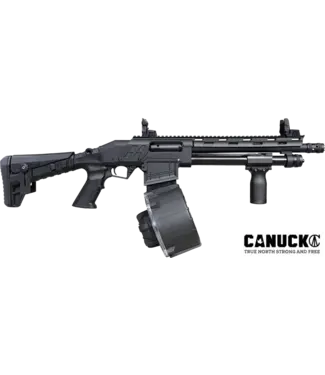 Canuck Canuck Recon 3 - Pump 12Ga 3", 12brl WITH 20Rd Drum Mag