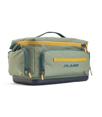 Plano Plano Weekend Tackle Bag, 3700, Army Green/Yellow