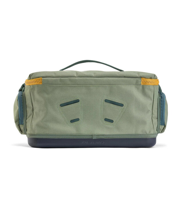 Plano Weekend Tackle Bag, 3700, Army Green/Yellow