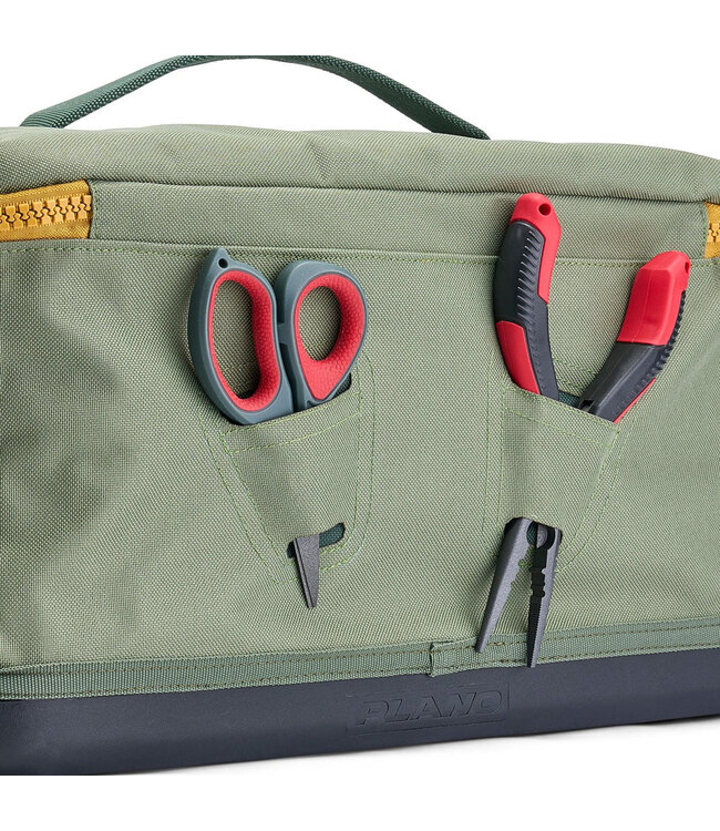 Plano Weekend Tackle Bag, 3700, Army Green/Yellow