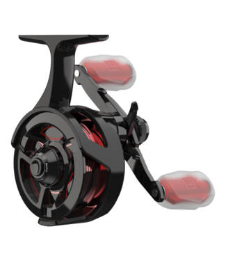 13 Fishing - Decent Aluminum - Inline Ice Reel - RH