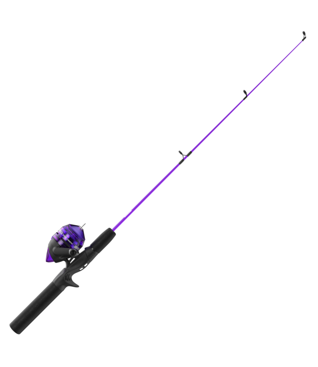 Zebco Dock Demon Purple 30" 1Pc M Sc Combo 6#