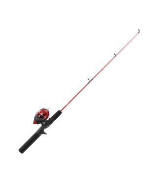 Zebco Dock Demon Red 30" 1Pc M Sc Combo 6#