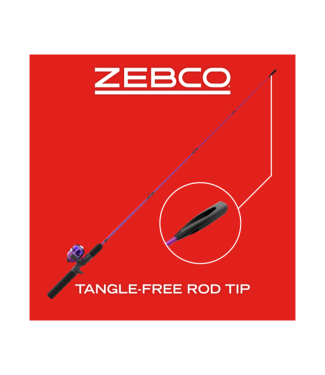 Splash Jr Pk 4' 2Pc Ml Spincast Combo 6#