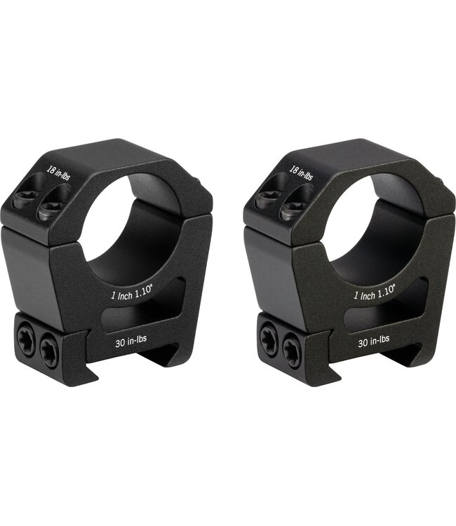 Vortex Sport Rings - 1" High