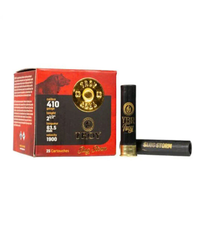 Troy Troy Ammunition - Slug Storm 2.5" .410 1/4oz. 1800fps. 25 Rds