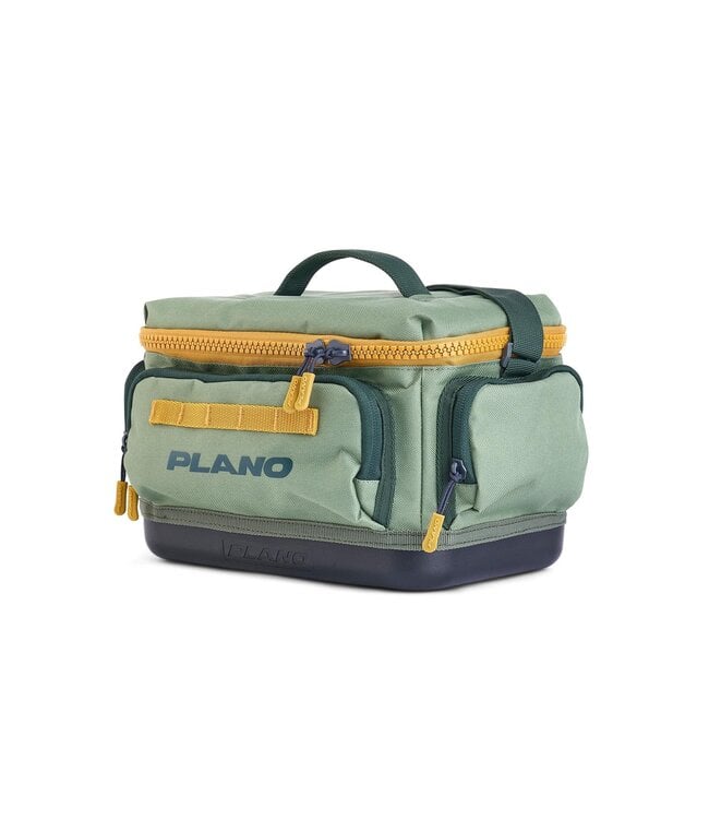 Plano Weekend Tackle Bag, 3500, Army Green/Yellow