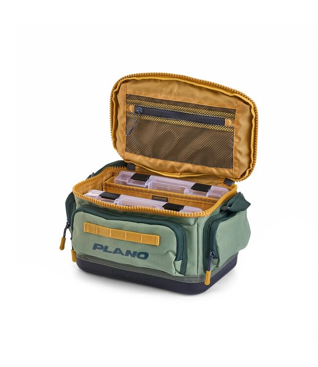 Plano Weekend Tackle Bag, 3500, Army Green/Yellow