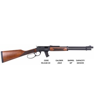 Morrison Lever .22LR 18" Walnut Stock