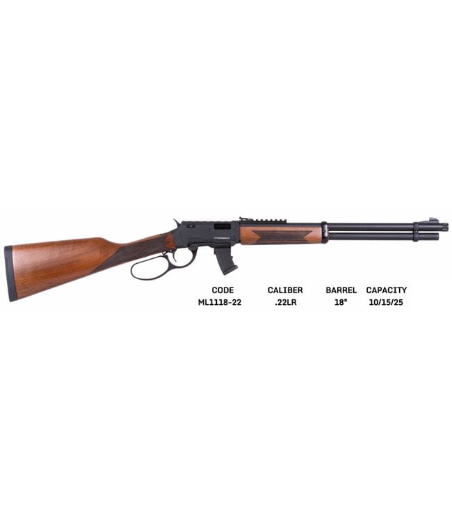 Morrison Lever .22LR 18" Walnut Stock