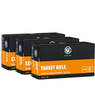 RWS Target rifle .22LR 40gr 500rds