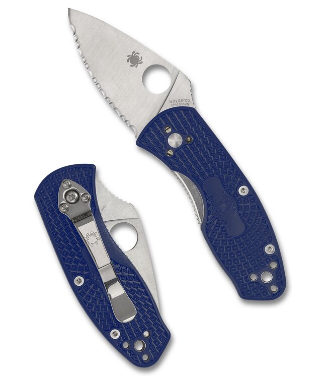 Spyderco - Ambitious - Blue Lightweight - CPM-S35VN - SE