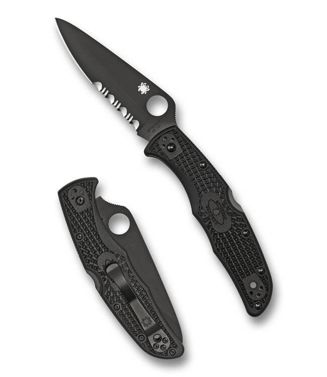 Spyderco - Endura 4 - Blk Lightweight - Blk Blade - CE