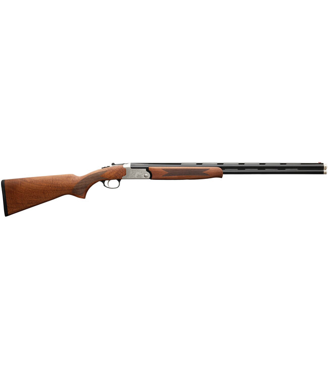 Charles Daly 202A 28Ga 3" O/U, White, 26" Walnut
