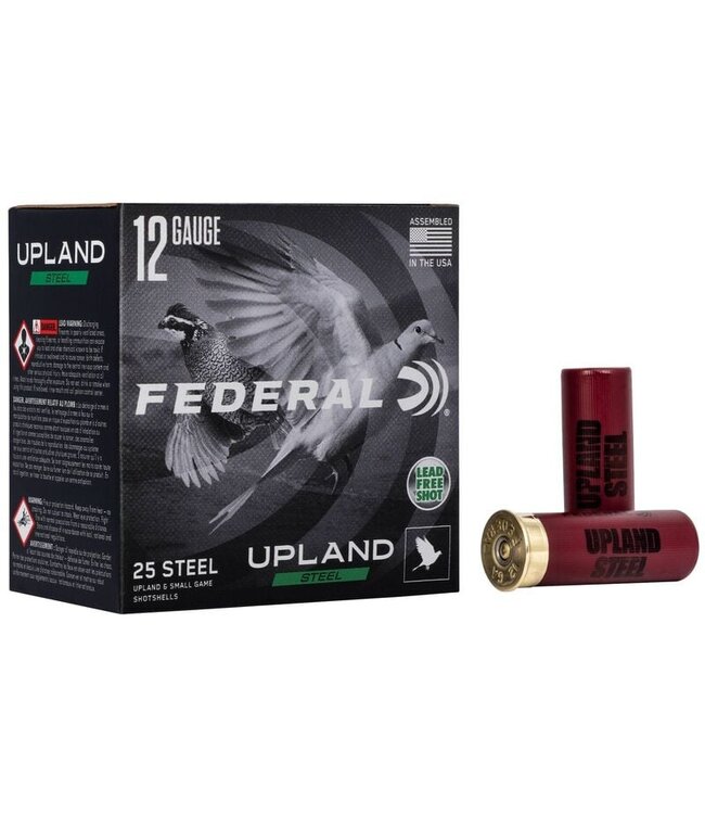 Federal Upland Steel - 12Ga 2-3/4" 1oz. #6 - 25rds